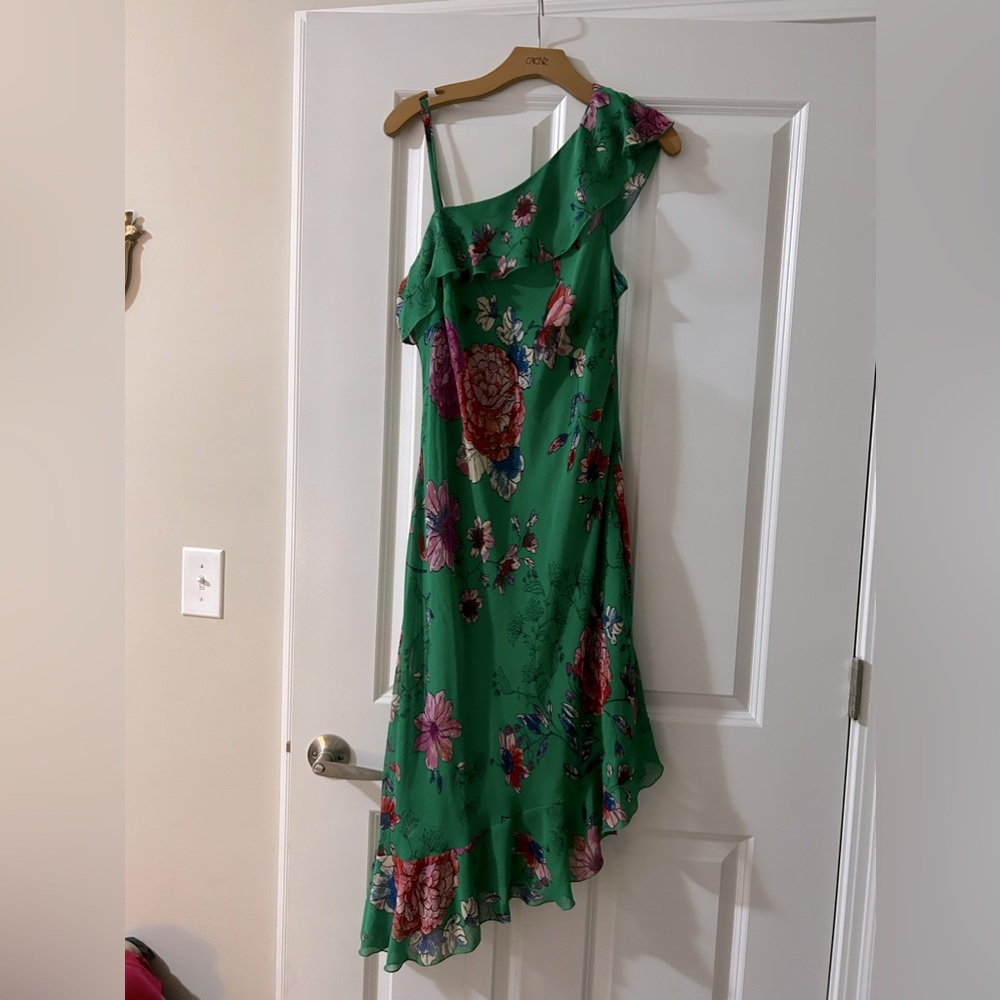 Tropical Green Dress